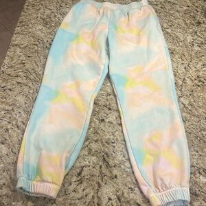 Tye dye sweatpants